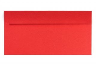 Enveloppen DIN lang zelfklevend, rood