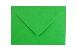 Enveloppen DIN C6, groen