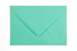 Enveloppen DIN C6, blauwgroen