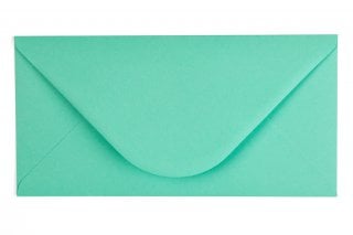 Enveloppen DIN lang, blauwgroen