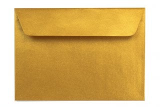 Enveloppen DIN C6 zelfklevend, goud