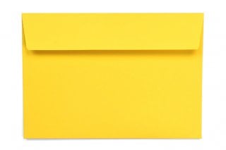 Enveloppen DIN C6 zelfklevend, geel