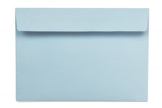 Enveloppen DIN C6 zelfklevend, lichtblauw