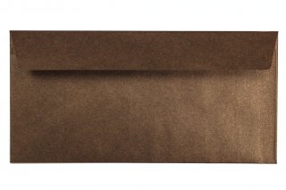 Enveloppen DIN lang klevend, brons
