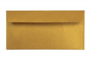 Enveloppen DIN lang zelfklevend, goud