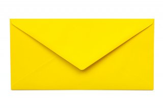 Enveloppen DIN lang, goudgeel