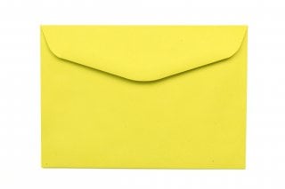 Enveloppen DIN C6, gerecycled geel