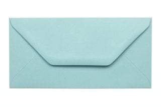 Enveloppen DIN lang, pastelblauw