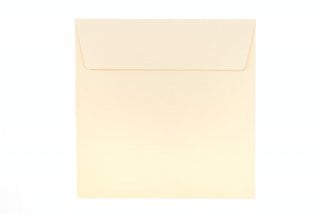 Vierkante enveloppen 160x160 mm, crème