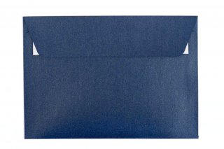 Enveloppen DIN C6 zelfklevend, parelmoer donkerblauw
