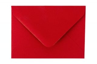 Enveloppen DIN C7, donkerrood
