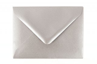 Enveloppen DIN C7, zilver