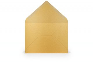 Enveloppen DIN B6, goud