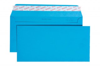Enveloppen Elco DIN lang+ zelfklevend, intensief blauw