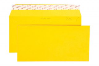 Enveloppen Elco DIN lang+ zelfklevend, goudgeel