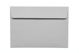 Enveloppen DIN C6 zelfklevend, lichtgrijs